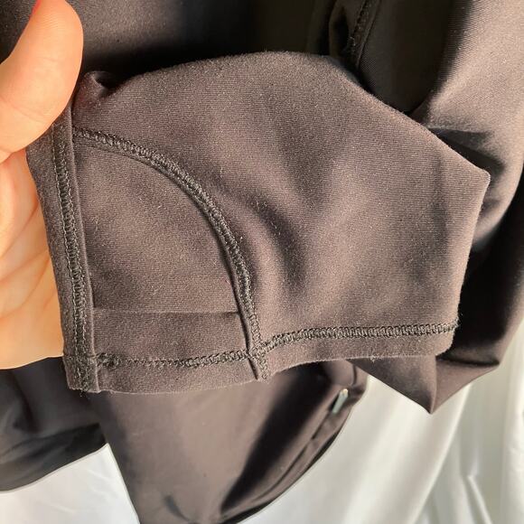 Old Navy Active Powersoft Go-Dry Zip Jacket Black Plus Size 4X Stretch - Picture 7 of 12